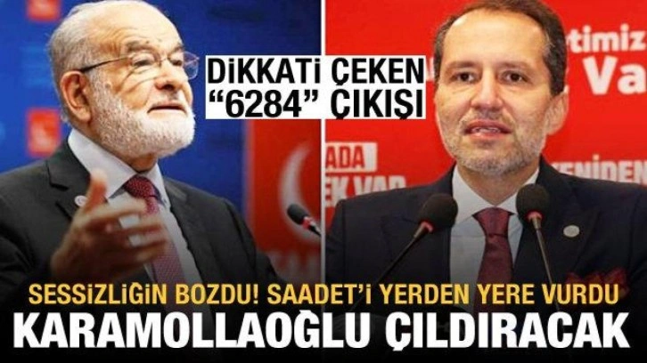 Fatih Erbakan, Saadet'i yerden yere vurdu! Dikkati &ccedil;eken "6284" a&ccedil;ıklaması