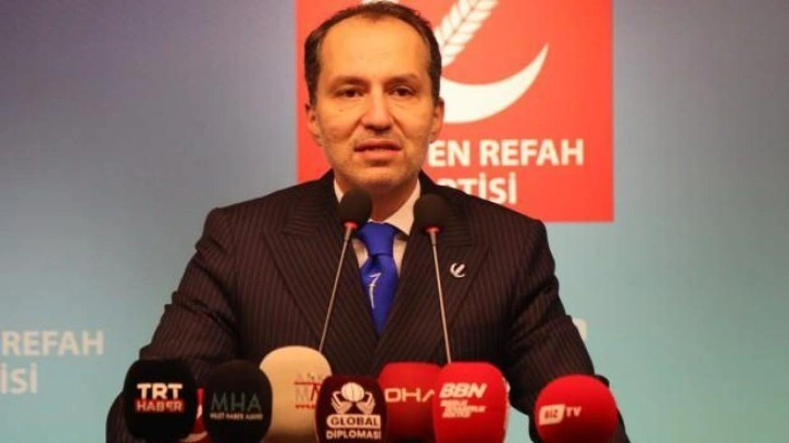 Fatih Erbakan'dan 6'lı masaya olay g&ouml;nderme! Davutoğlu yorumu...
