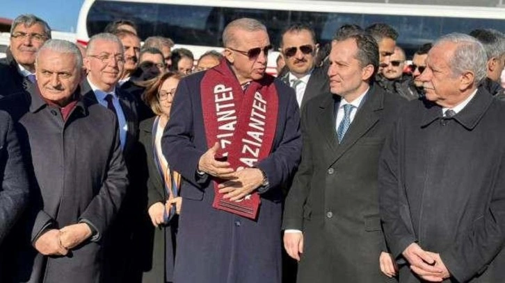 Fatih Erbakan'dan Başkan Erdoğan'a teşekk&uuml;r