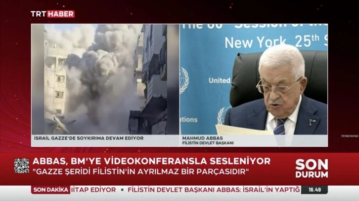 Filistin Devlet Başkanı: 2 yılda 220 binden fazla Filistinli şehit oldu ve yaralandı