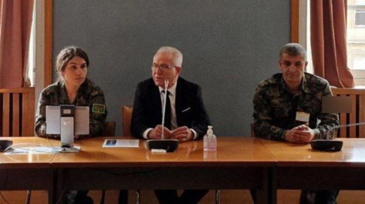Fransız vekillerden skandal g&ouml;r&uuml;şme! Ter&ouml;r &ouml;rg&uuml;t&uuml; PKK/YPG'nin elebaşlarını ağırladılar