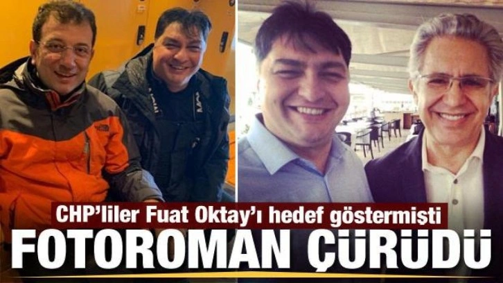 Fuat Oktay'a iftira! Veysel Filiz'in CHP'lilerle &ccedil;ekilmiş fotoğrafları ortaya &ccedil;ıktı