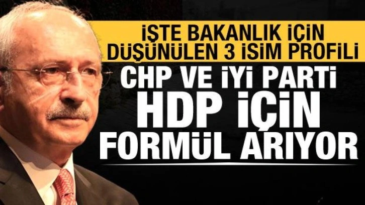 Gaffar Yakınca yazdı: HDP'ye bakanlık form&uuml;lleri
