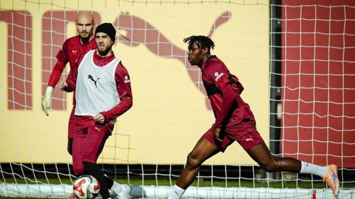 Galatasaray, Gençlerbirliği maçı hazırlıklarını sürdürdü