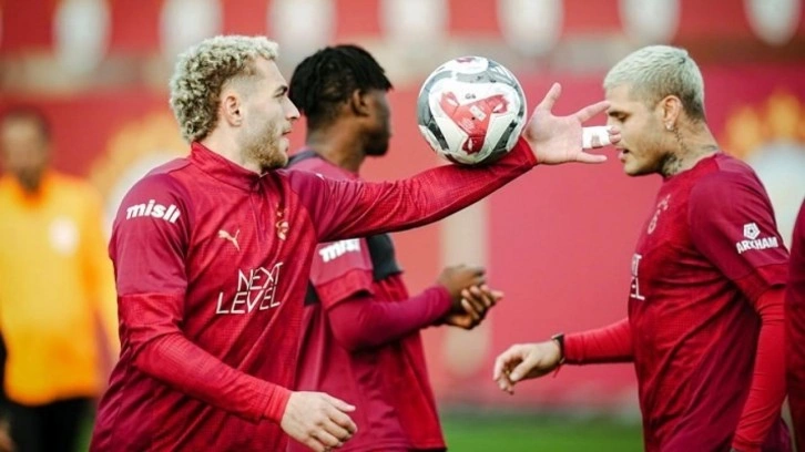 Galatasaray, Gençlerbirliği maçı için taktik çalıştı