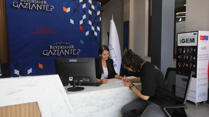 Gaziantep'teki gençler, istihdam için İGEM'in yolunu tutuyor