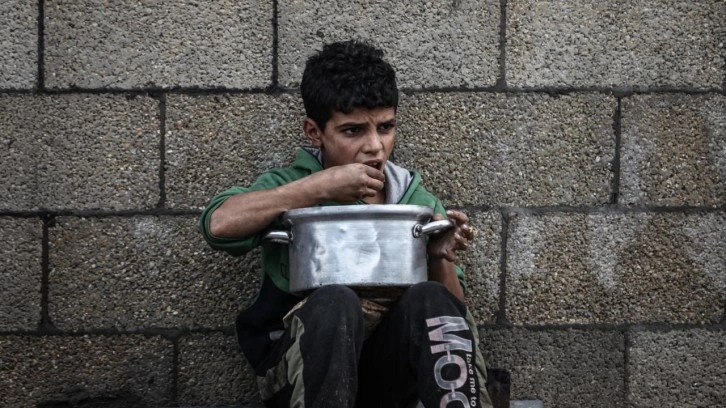 Gazze'de gıda krizi devam ediyor! Görüntüler bir kez daha gözler önüne serdi