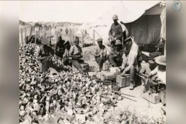 Gelibolu'da Siperler Arasında Paylaşılan İnsanlık