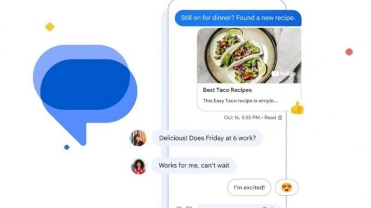 Google Mesajlar uygulamasını yeniledi: G&ouml;nderildi ve okundu' simgeleri eklendi