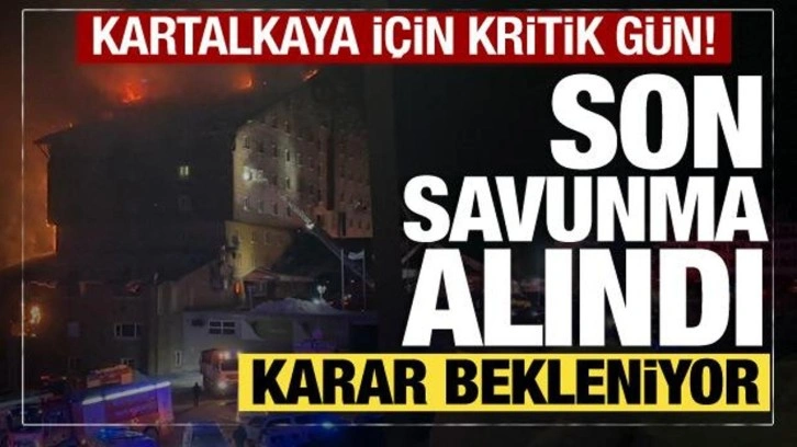 Grand Kartal Otel faciasında karar günü: Otel sahibi son savunmasını yaptı