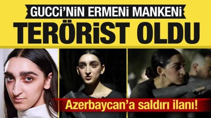 Gucci'nin reklam y&uuml;z&uuml; Armine Harutyunyan ter&ouml;r &ouml;rg&uuml;t&uuml; VoMa&rsquo;ya katıldı