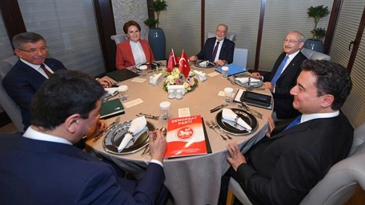 G&uuml;ltekin Uysal o s&ouml;zleri a&ccedil;ıkladı: 6'lı masa etrafındaki liderler değil