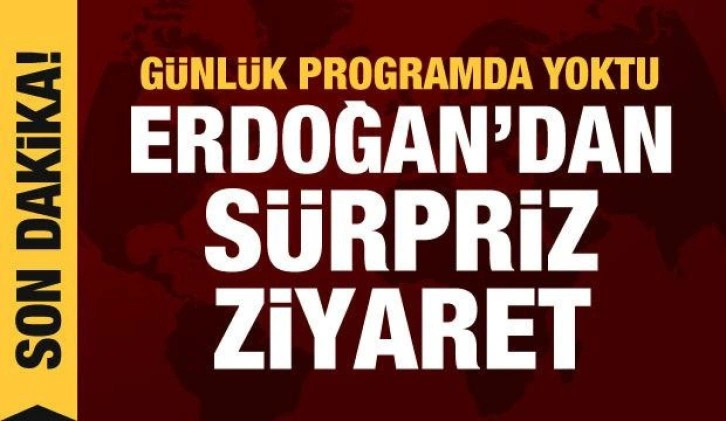 G&uuml;nl&uuml;k programda yoktu: Erdoğan'dan BBP lideri Destici'ye s&uuml;rpriz ziyaret