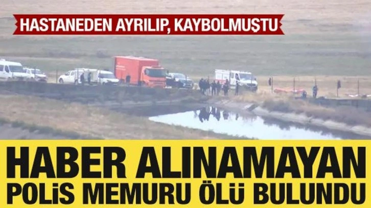 Haber alınamayan polis memuru ölü bulundu