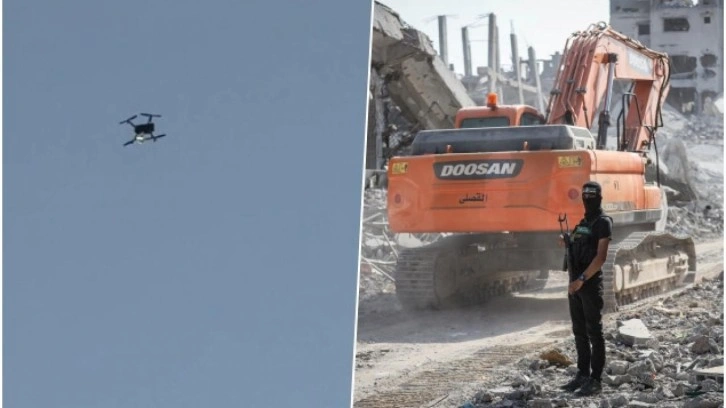 Hamas haklı çıktı! O tuzak boşuna kurulmamış... İsrail İHA’ları kameraya yakalandı