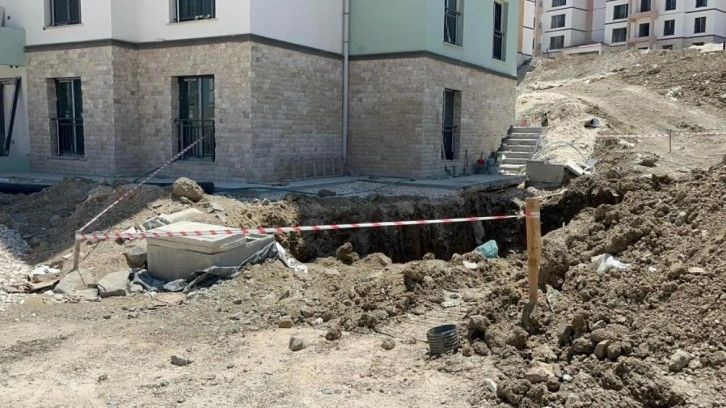 Hatay'da atık su alt yapı çalışmaları sırasında göçük: 2 işçi öldü
