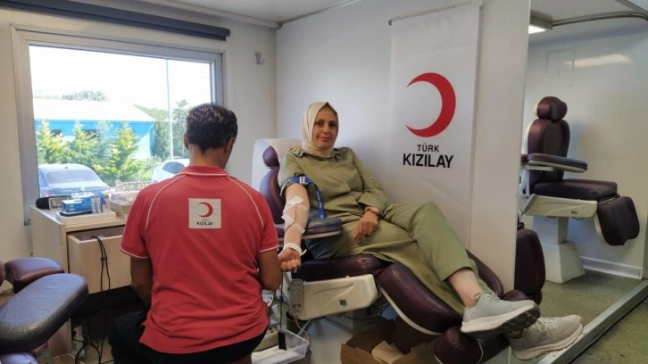 HAVAİST çalışanlarından Türk Kızılay'ına kan bağışı