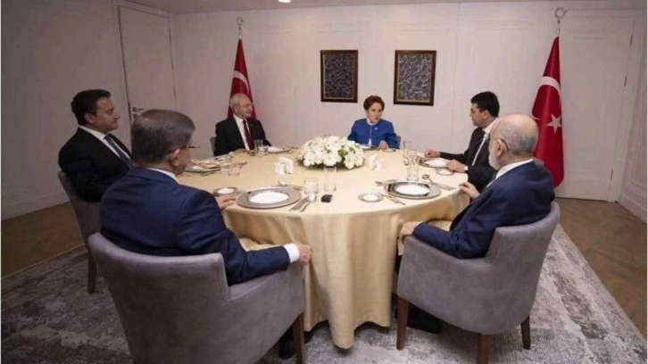 HDP destekli 6'lı masa toplantısı sona erdi! A&ccedil;ıklama yok...