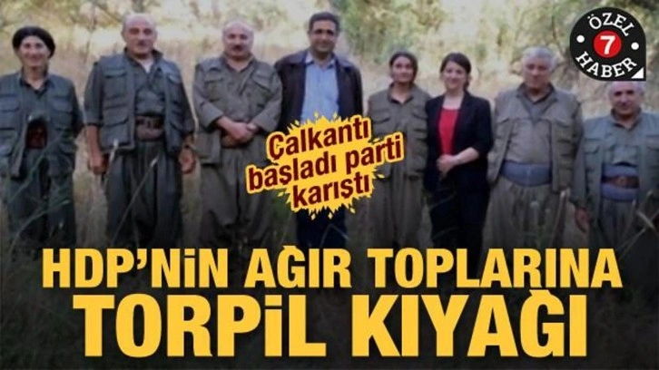 HDP'de b&uuml;y&uuml;k &ccedil;alkantı! Buldan, Sancar ve Beştaş'a iltimas, 12 vekile &ccedil;izik
