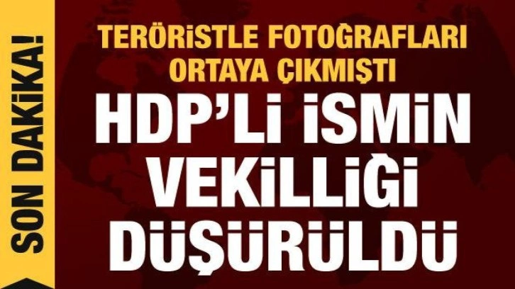 HDP'li Semra G&uuml;zel'in vekilliği d&uuml;ş&uuml;r&uuml;ld&uuml;