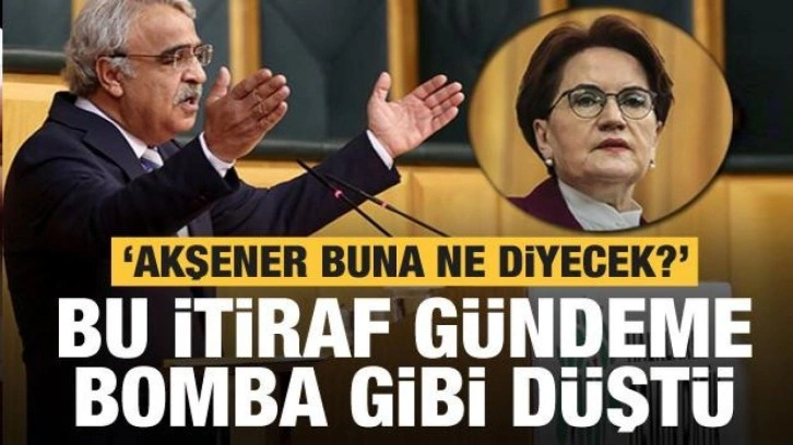 HDP'nin İYİ Parti itirafı g&uuml;ndemi sarstı! Akşener buna ne diyecek?