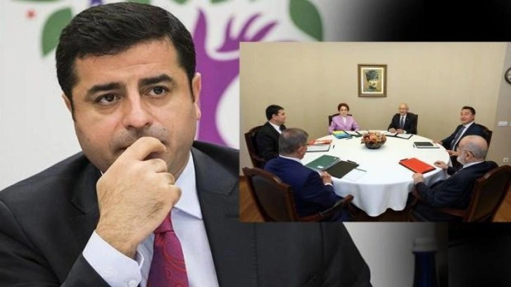 Hem itiraf, hem tehdit! Selahattin Demirtaş: T&uuml;m liderlere sesleniyorum...