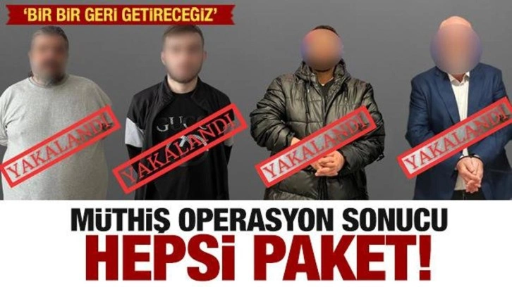 Hepsi paket oldu! Müthiş operasyonu Bakan Yerlikaya duyurdu: Bir bir getireceğiz