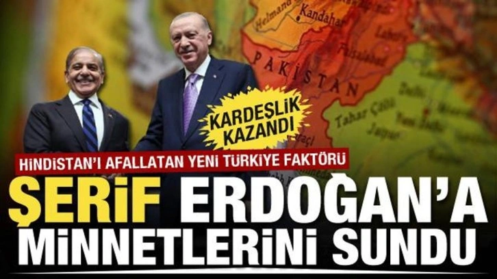 Hindistan-Pakistan çatışmasının kazananı kardeşlik oldu! Şerif'ten bomba açıklama