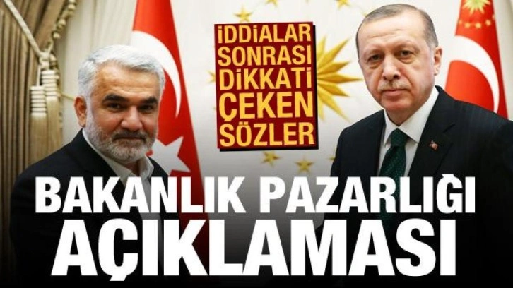 H&Uuml;DA-PAR'dan bakanlık pazarlığı a&ccedil;ıklaması