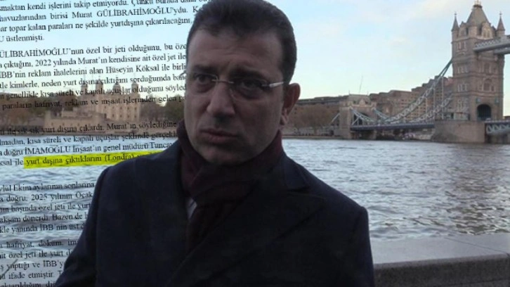 İBB paralarıyla Saraçhane-Londra hattında büyük sır: Rüşvet jetinden İngiltere'ye 6 tur!