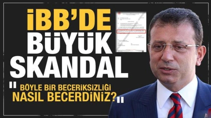 İBB'de b&uuml;t&ccedil;e skandalı: B&ouml;yle bir beceriksizliği nasıl becerdiniz