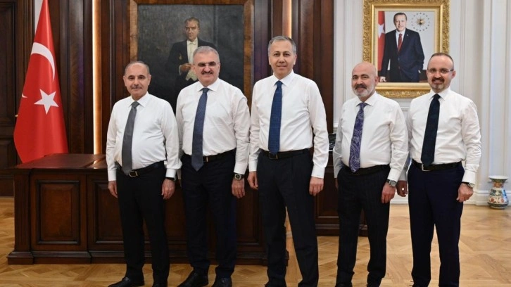 İ&ccedil;işleri Bakanlığında, yeni bakan yardımcıları g&ouml;reve başladı