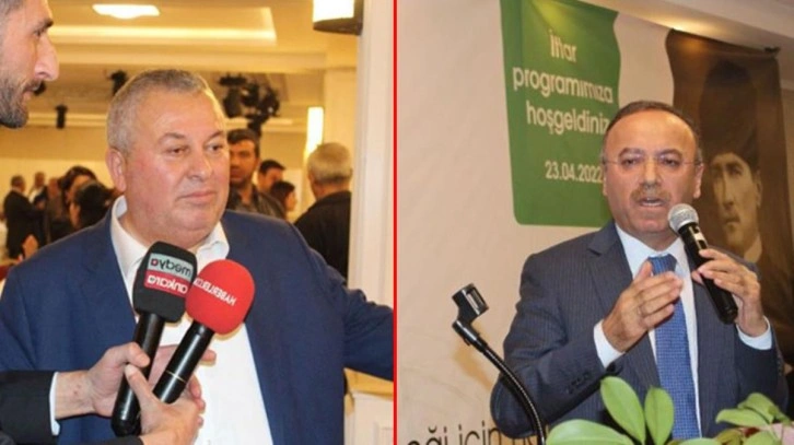 İftar programında Cemal Enginyurt ile AK Partili vekil Hacı Turan tartıştı, araya Haşim Kılı&ccedil; girdi