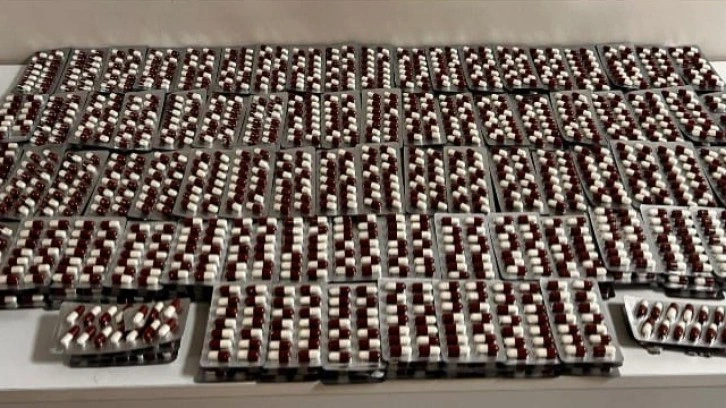 İkametinde tam 3 bin 252 sentetik ecza ele geçirildi
