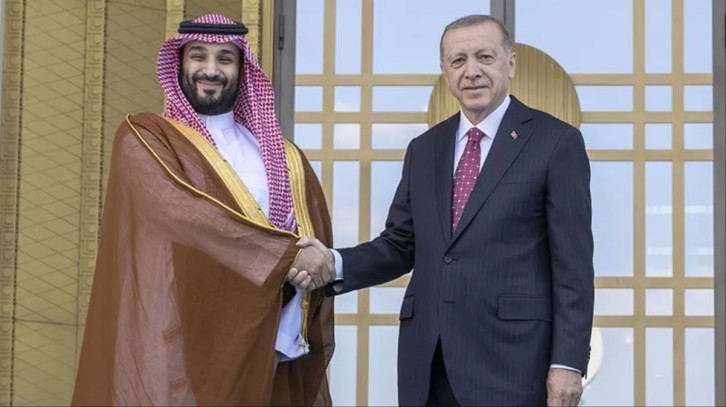 İlişkiler normale d&ouml;n&uuml;yor! Suudi Arabistan Veliaht Prensi Muhammed bin Selman Ankara'da