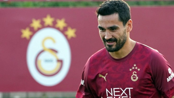 İlkay Gündoğan, Galatasaray ile ilk antrenmanına çıktı