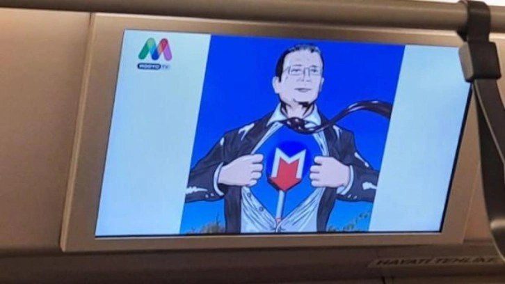 İmamoğlu kendini "s&uuml;per kahraman" yaptı, sosyal medya yıkıldı: Metroman!
