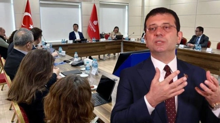 İmamoğlu, se&ccedil;im sonu&ccedil;larının ardından İBB'de toplantıya katıldı! Herkes aynı yorumu yaptı