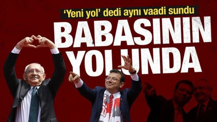 İmamoğlu yol haritasını anlattı, Kılı&ccedil;daroğlu'yla aynı "kayyum" vaadini sundu
