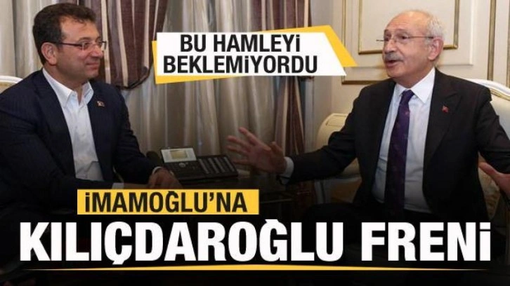 İmamoğlu'na Kılı&ccedil;daroğlu şoku! Bunu hi&ccedil; beklemiyordu!