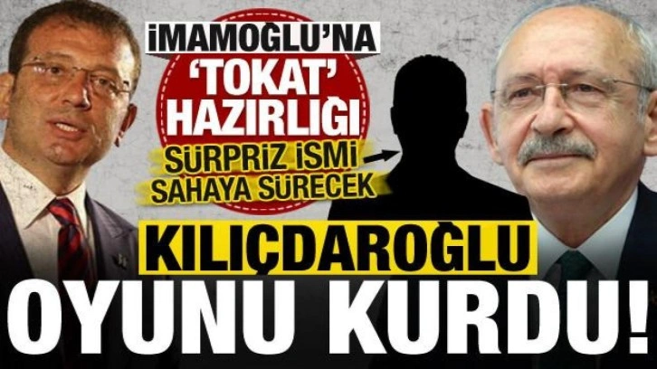 İmamoğlu'na tokat hazırlığı! Adaylığını a&ccedil;ıklarsa s&uuml;rpriz isim devreye girecek...