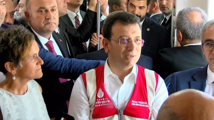 İmamoğlu'ndan adaylık a&ccedil;ıklaması: Yola &ccedil;ıktım...