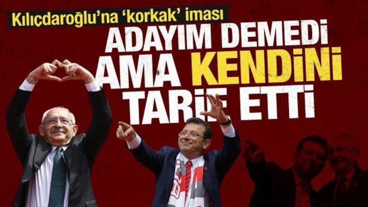 İmamoğlu'ndan Kılı&ccedil;daroğlu'na "korkak" iması: Liderlik i&ccedil;in kendini tarif etti