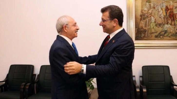 İmamoğlu'ndan Kılı&ccedil;daroğlu'na ziyaret: Dikkati &ccedil;eken "16 milyon" vurgusu