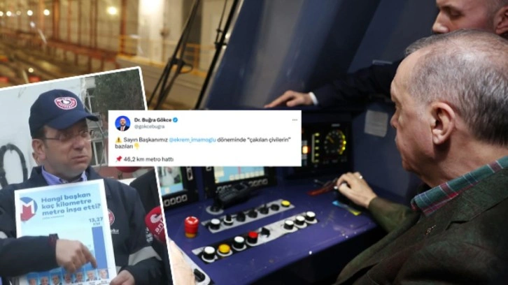 İmamoğlu&rsquo;nun metro &ccedil;elişkisi&hellip; Kendisi 13 dedi, yardımcısı 46 km! Ger&ccedil;ek rakam ise bambaşka