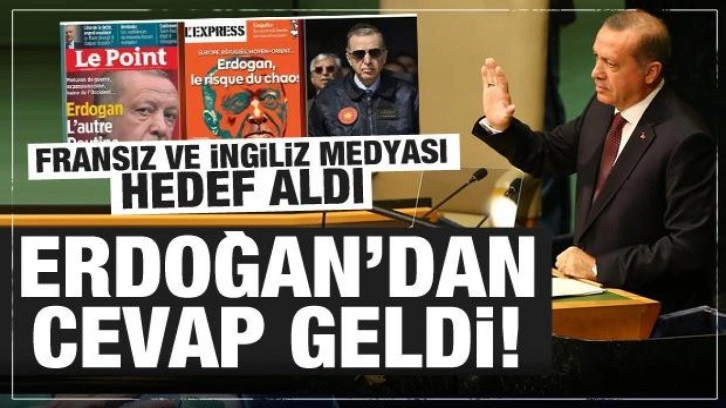 İngiliz ve Fransız medyası hedef g&ouml;sterdi! Erdoğan'dan se&ccedil;im ayarı
