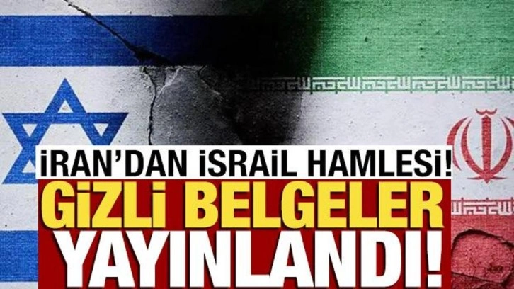 İran'dan İsrail hamlesi! Gizli nükleer belgeleri yayımladılar