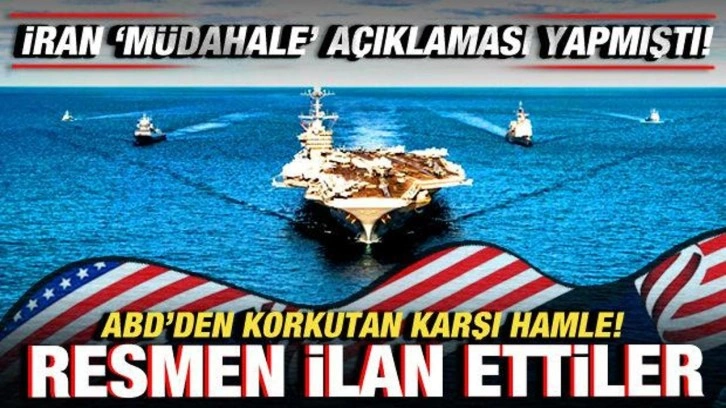 İran'ın, İsrail &ccedil;ıkışı sonrası ABD'den karşı hamle! İkinci u&ccedil;ak gemisi yola &ccedil;ıktı!