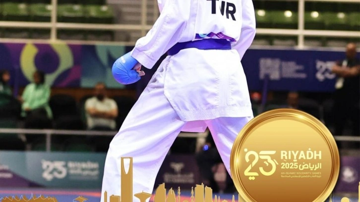 İslami Dayanışma Oyunları'na damga vurdu! Milli sporcumuzdan altın madalya