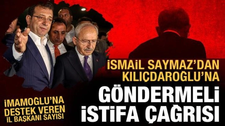 İsmail Saymaz'dan Kılı&ccedil;daroğlu'na &ccedil;ağrı: Babalara yakışan evlatların &ouml;n&uuml;n&uuml; a&ccedil;mak
